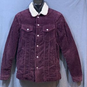 Nudie Jeans Lenny plum coat.